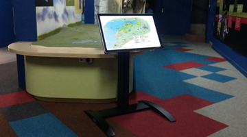 Visitor Information Interactive Kiosk